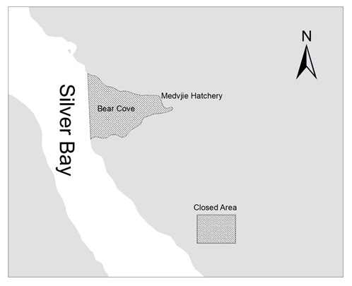 SPORT FISHING CLOSED IN BEAR COVE